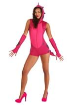 Women's Sexy Dino Costume Romper Alt 4