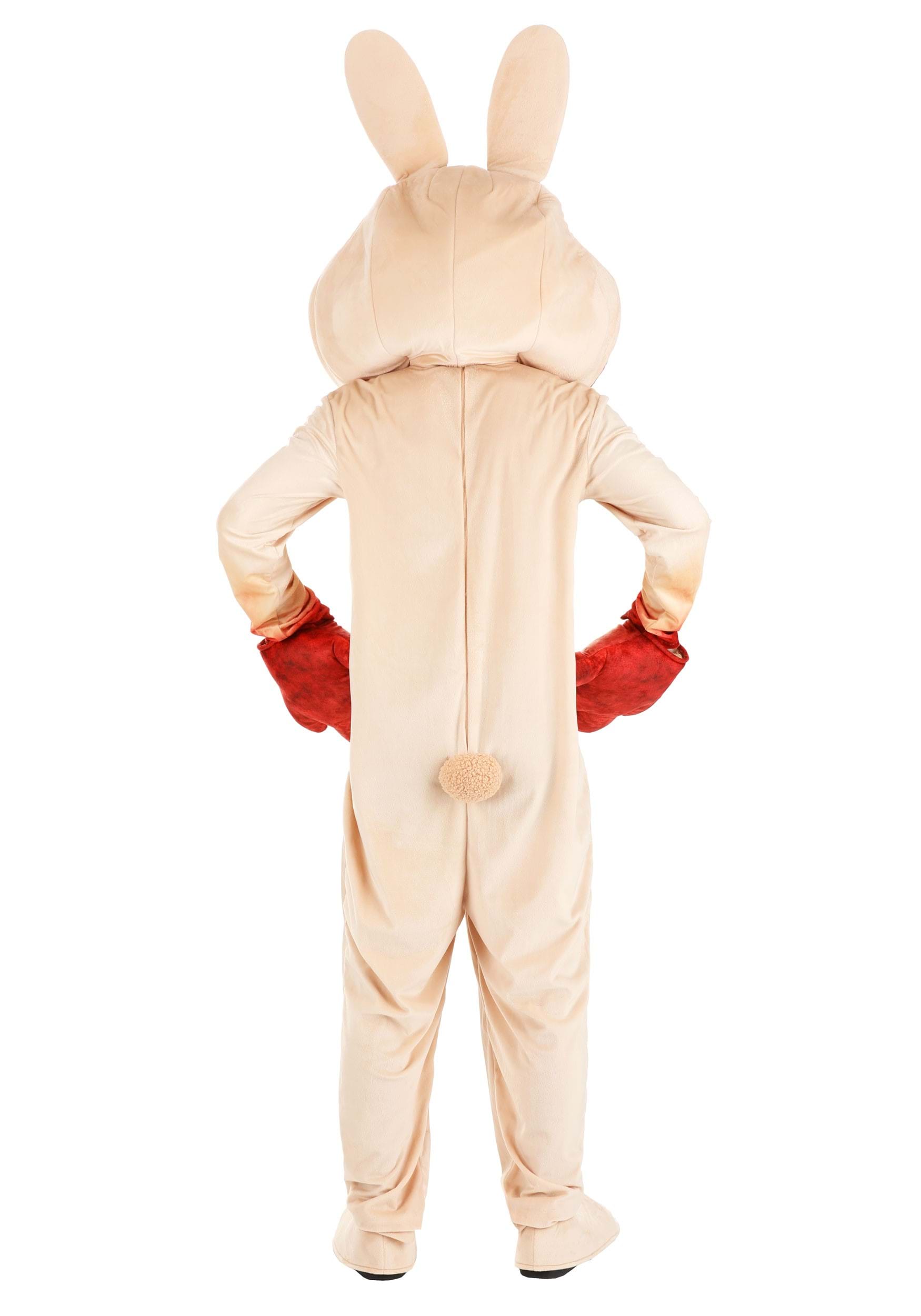 Scary Easter Bunny Adult Fancy Dress Costume , Scary Animal Fancy Dress Costumes