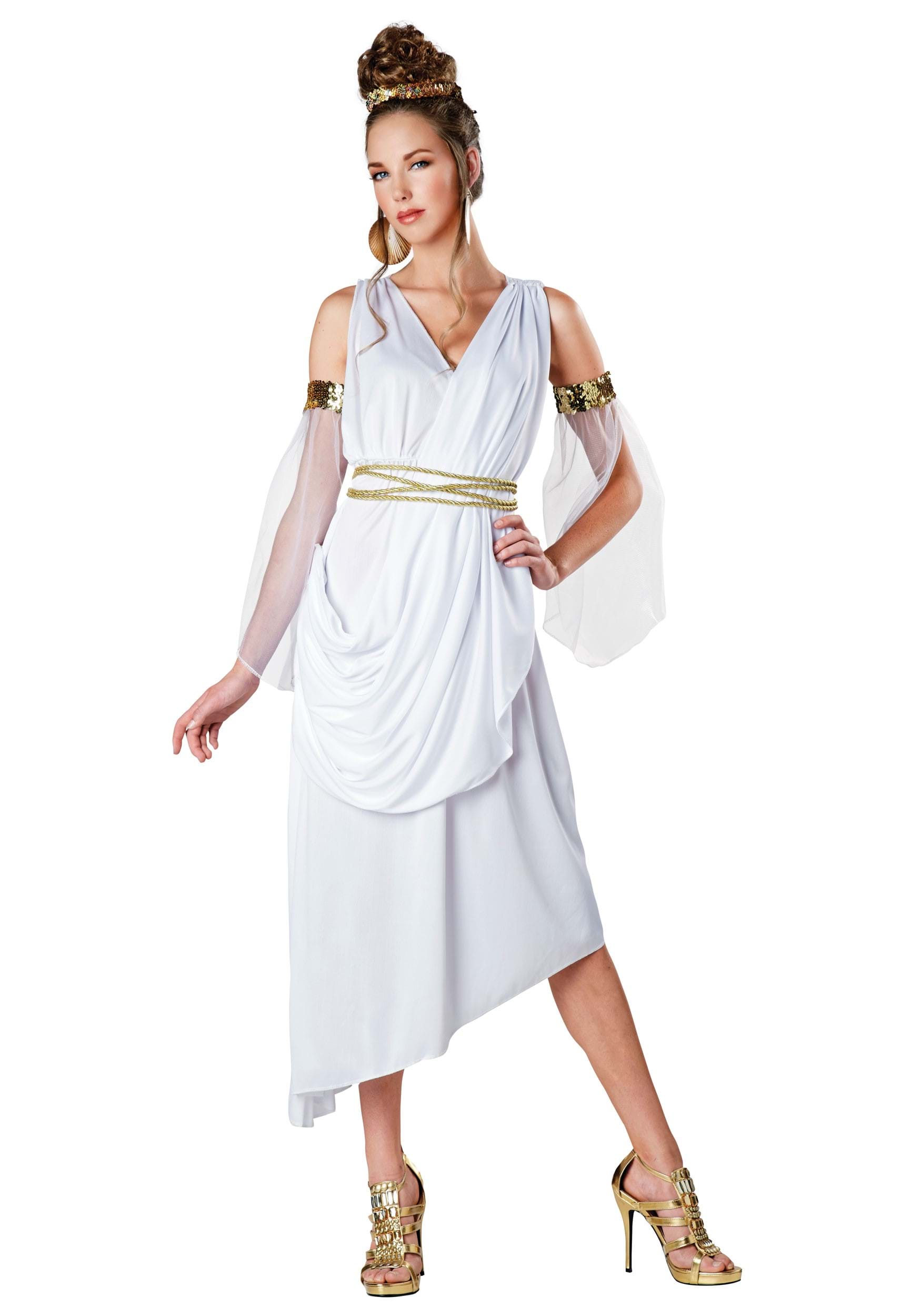 Classic Adult Greek Goddess Fancy Dress Costume