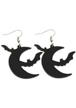 Bats and Moon Earrings Alt 1