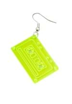 Neon Cassette Tape Earrings