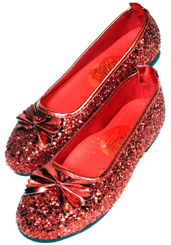 Red dorothy hot sale shoes