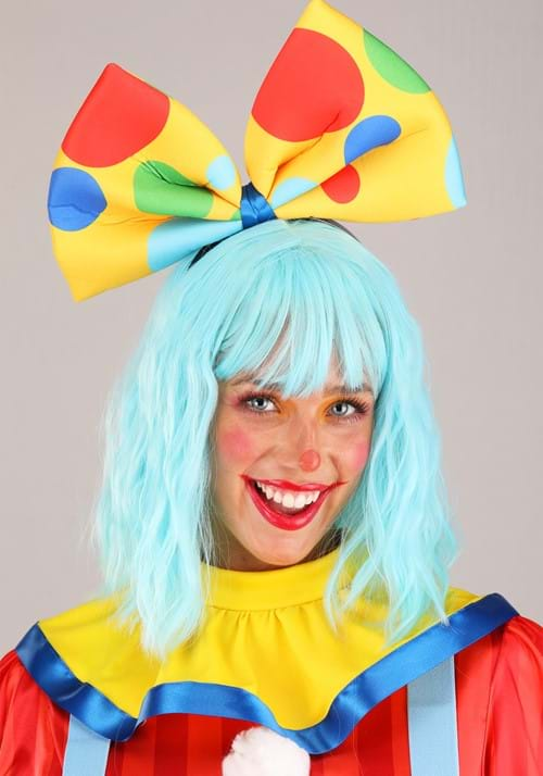 Adult Posh Polka Dot Clown Costume 