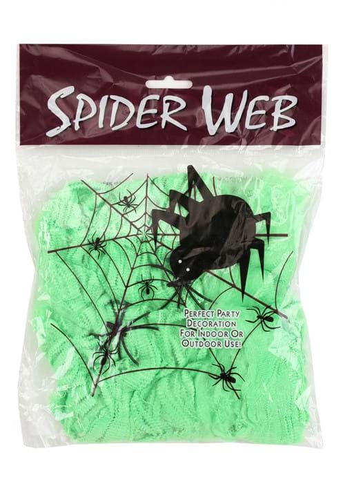 200 Square FT Green Spider  Prop Halloween Spider s