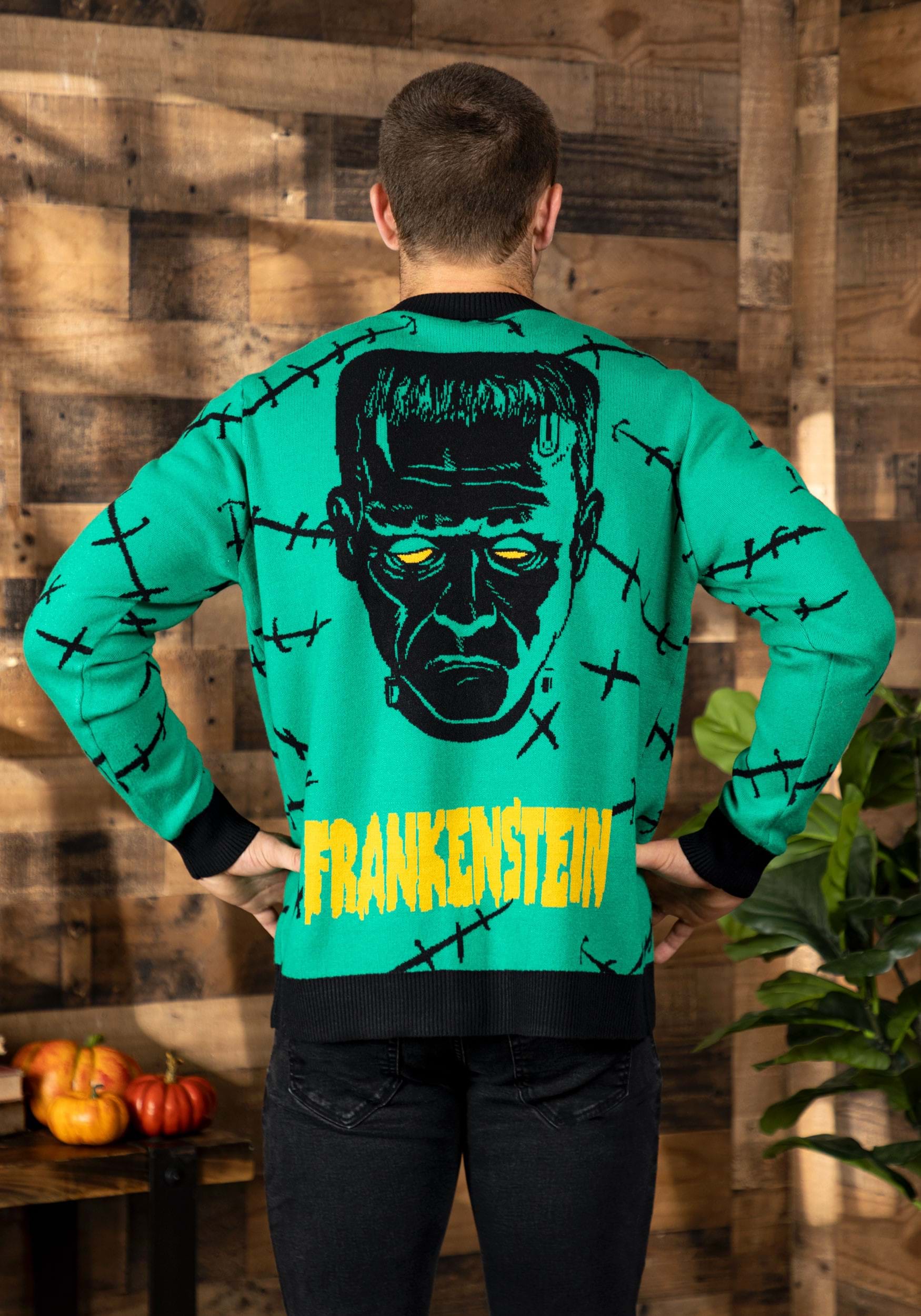 Adult Cakeworthy Frankenstein Stitch Cardigan