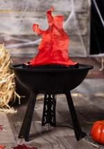 Faux Fire Cauldron Decoration