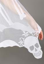 Adult Sheer Skeleton Costume Poncho Alt 3