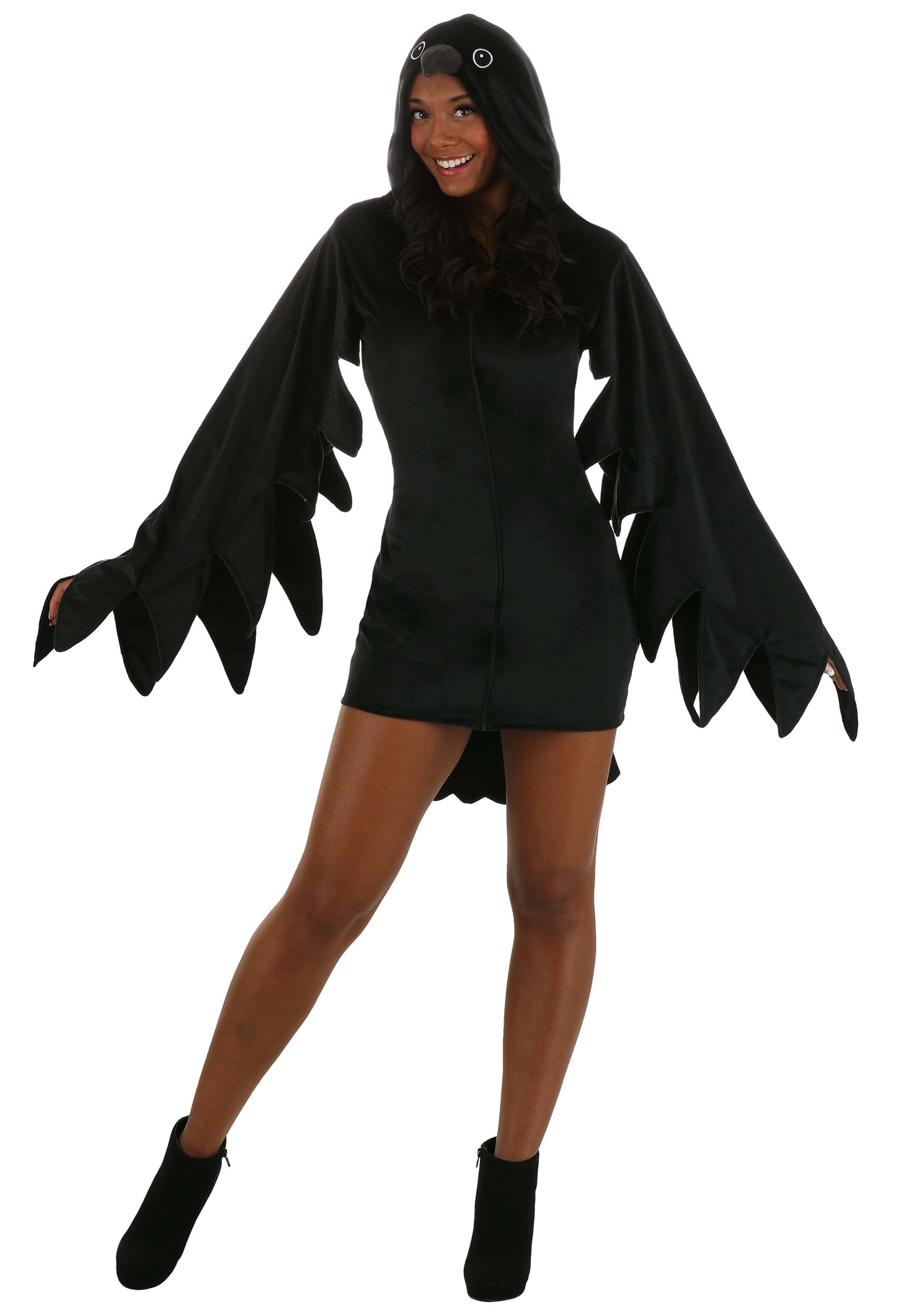 Adult Classy Crow Fancy Dress Costume