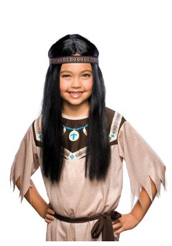 Child Black Pocahontas Wig