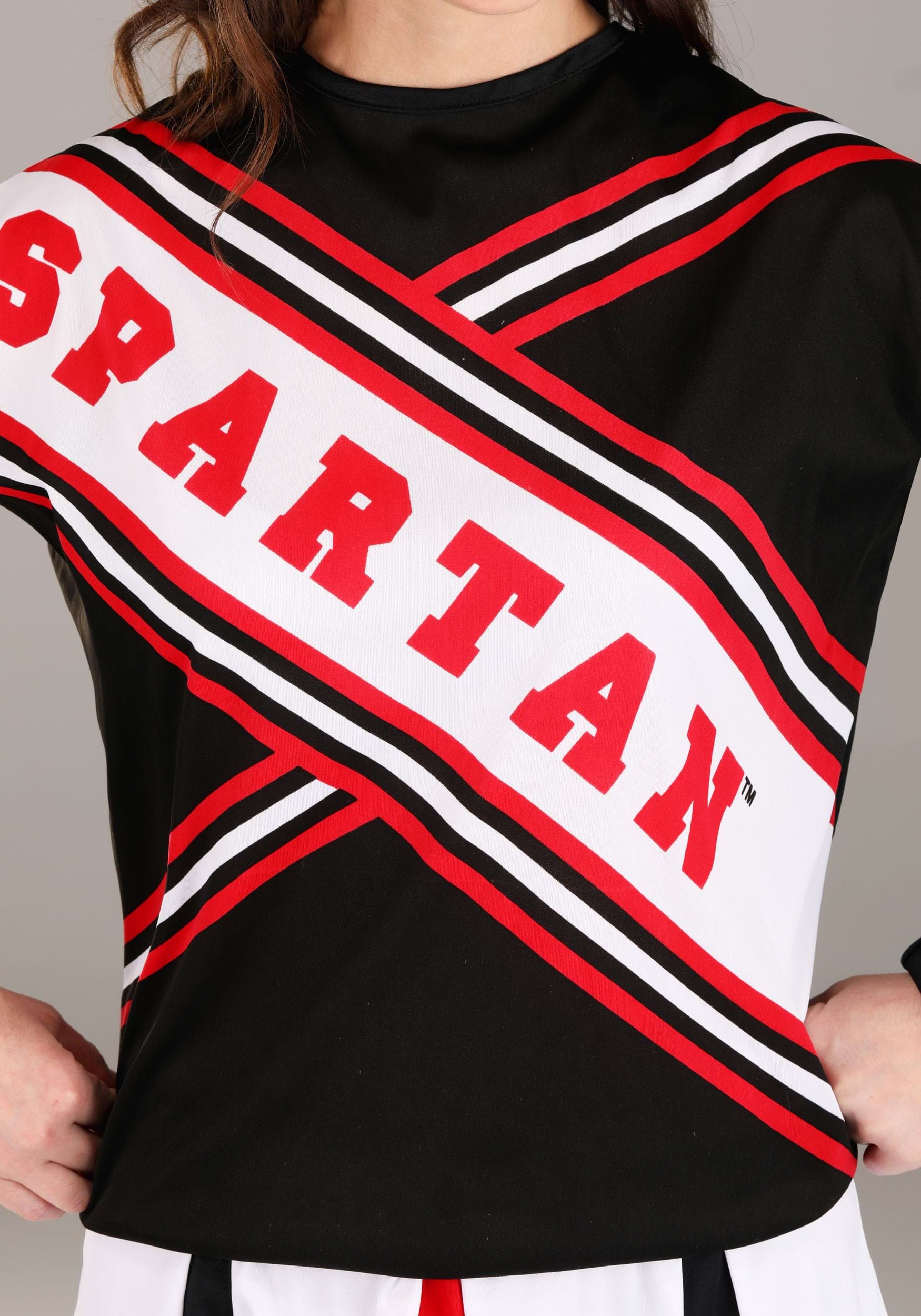Women's Saturday Night Live Spartan Female Cheerleader Fancy Dress Costume