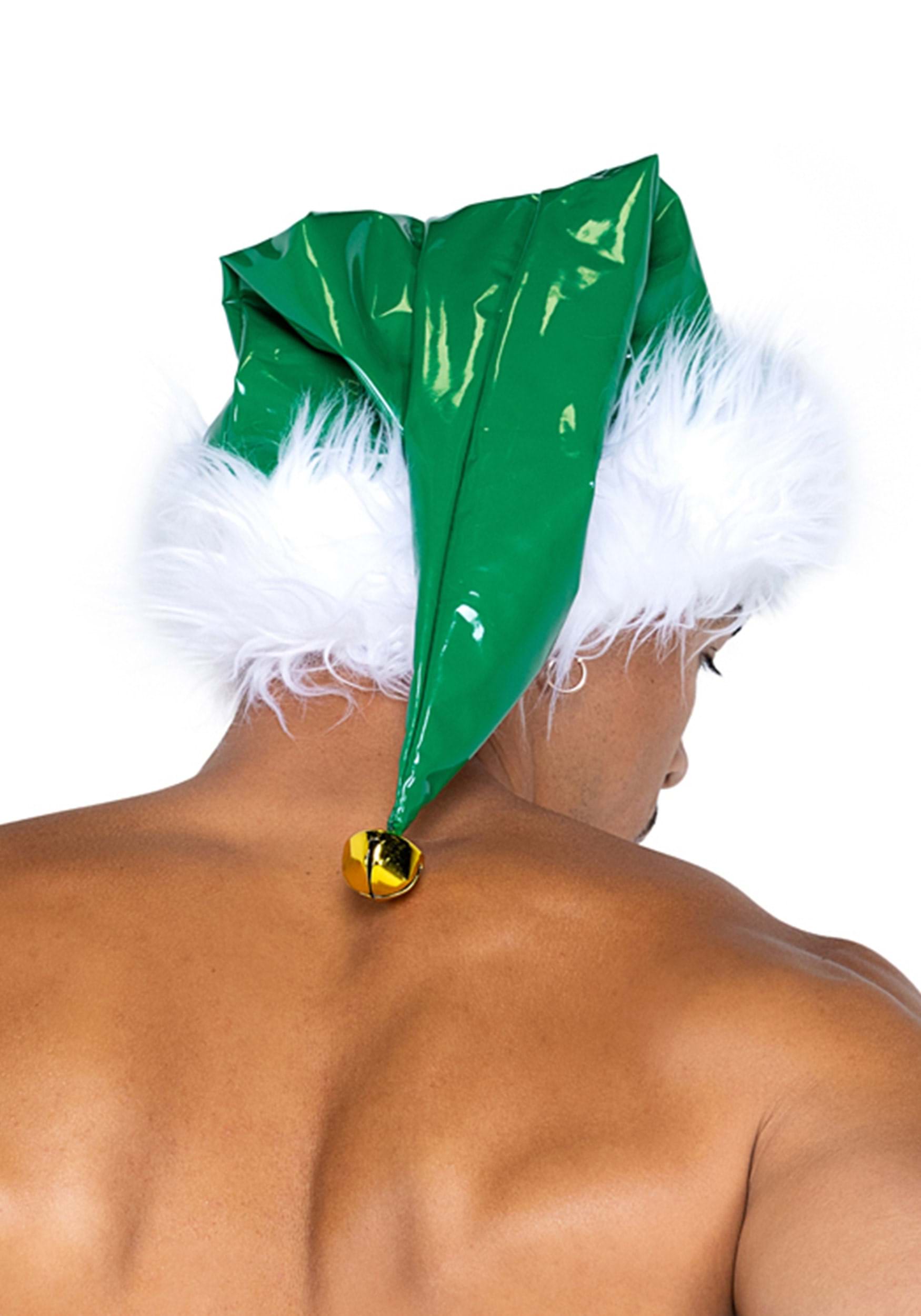 Green Liquid Elf Hat
