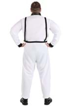 Plus Sized Classic White Astronaut Costume Alt 1