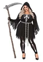 Plus Sized Death Costume Dress for Women