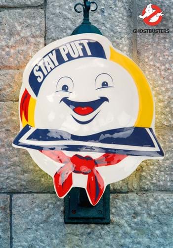 Ghostbusters Stay Puft Porch Light Cover