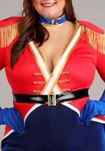 Plus Size Toy Soldier Costume Dress Alt 2