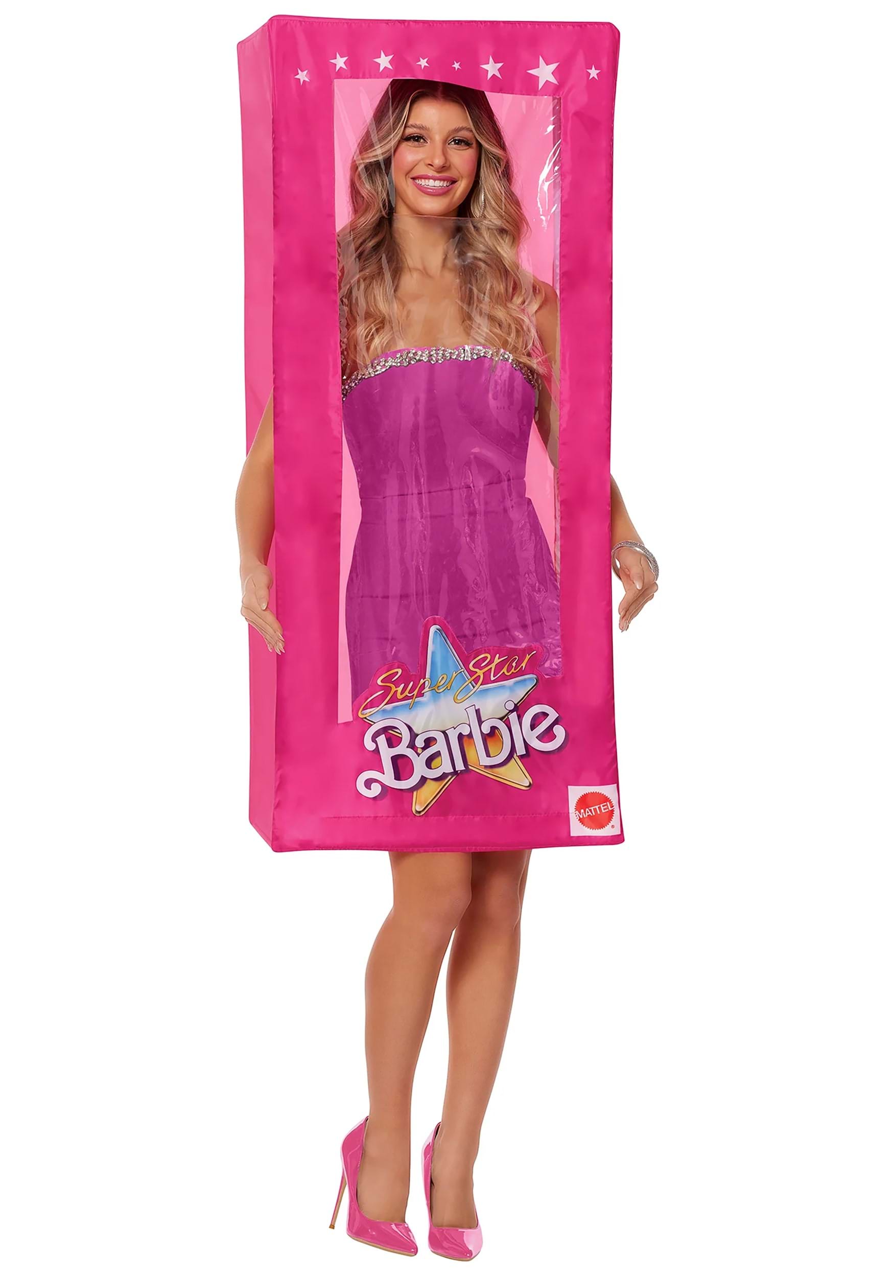 Women's Barbie Box Fancy Dress Costume