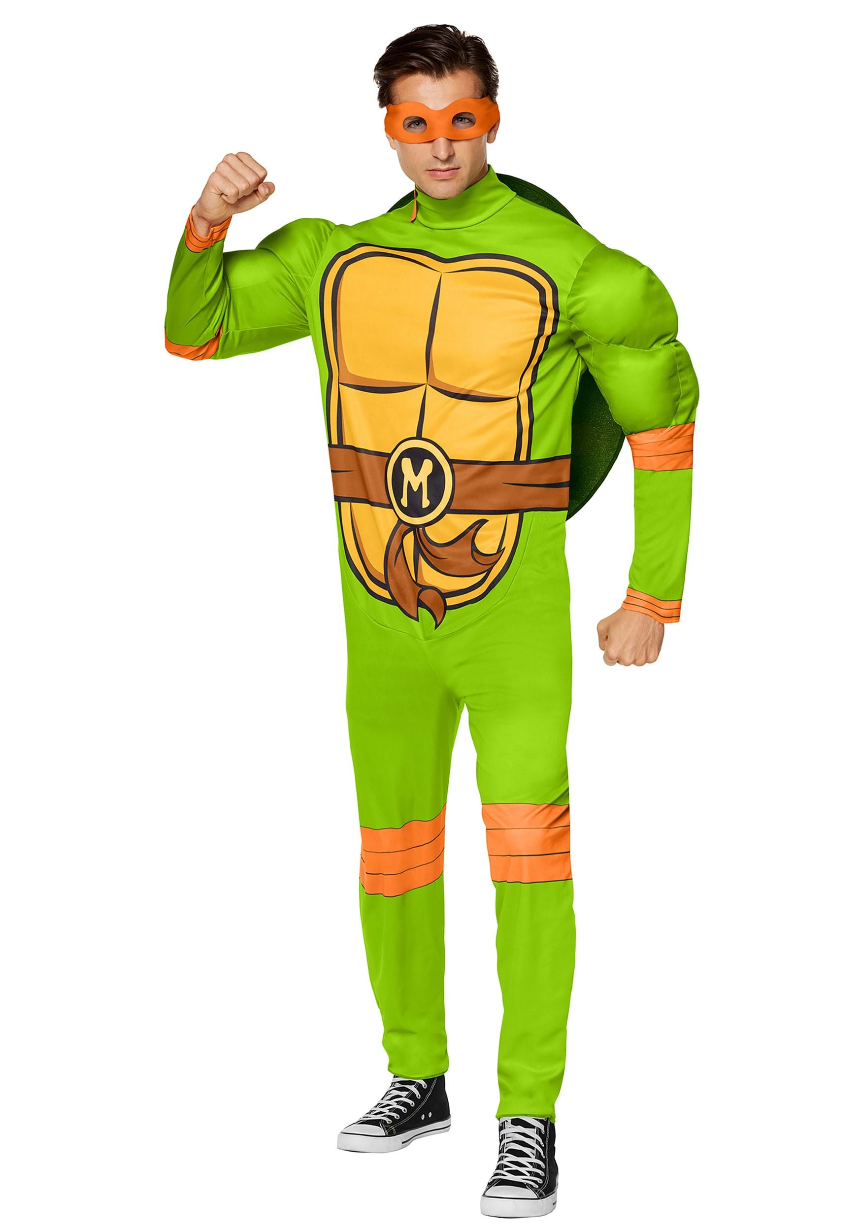 Teenage Mutant Ninja Turtles Adult Michelangelo Fancy Dress Costume