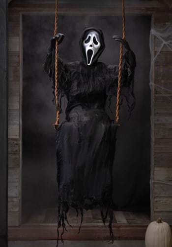 60 Inch Ghost Face On Swing Decoration