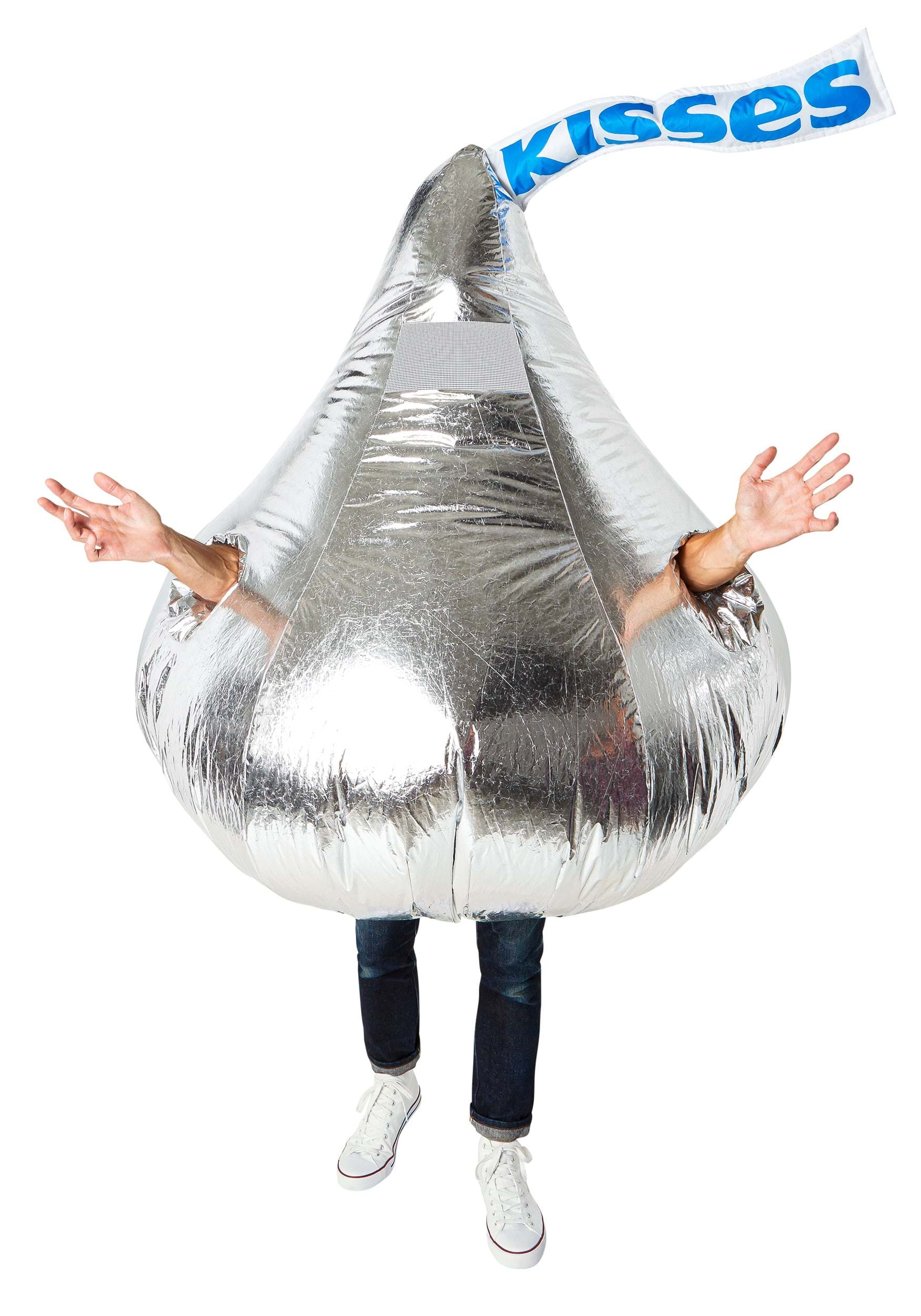 Adult Hershey Kiss Inflatable Fancy Dress Costume