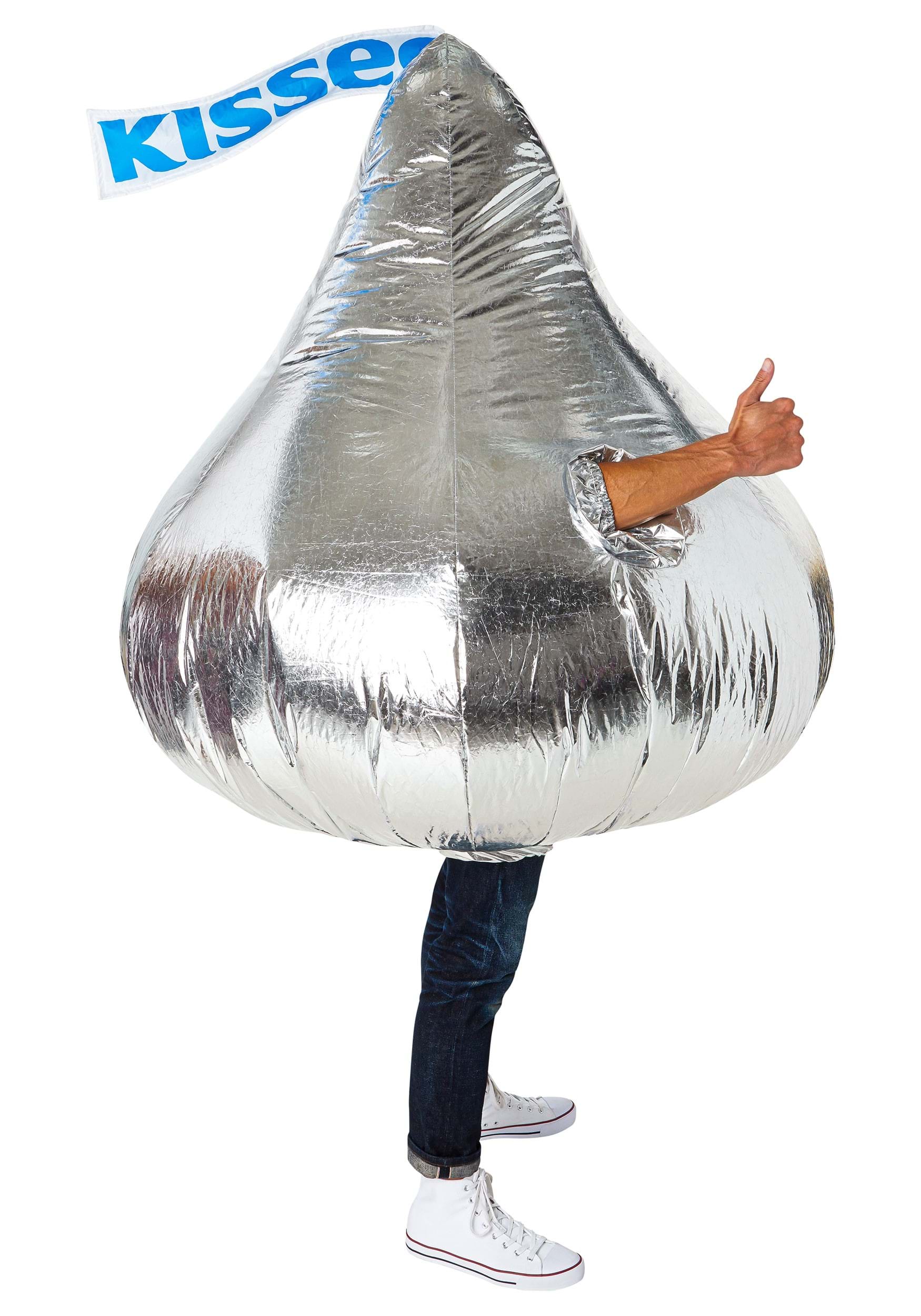 Adult Hershey Kiss Inflatable Fancy Dress Costume