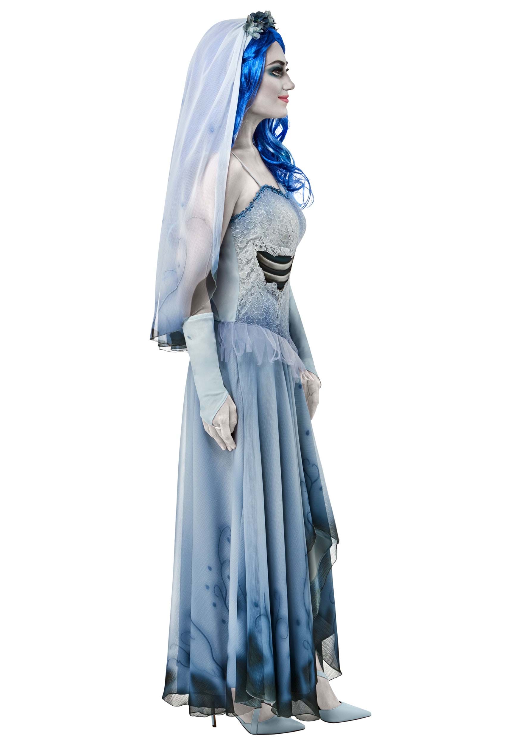 Corpse Bride Fancy Dress Costume Dress For Women