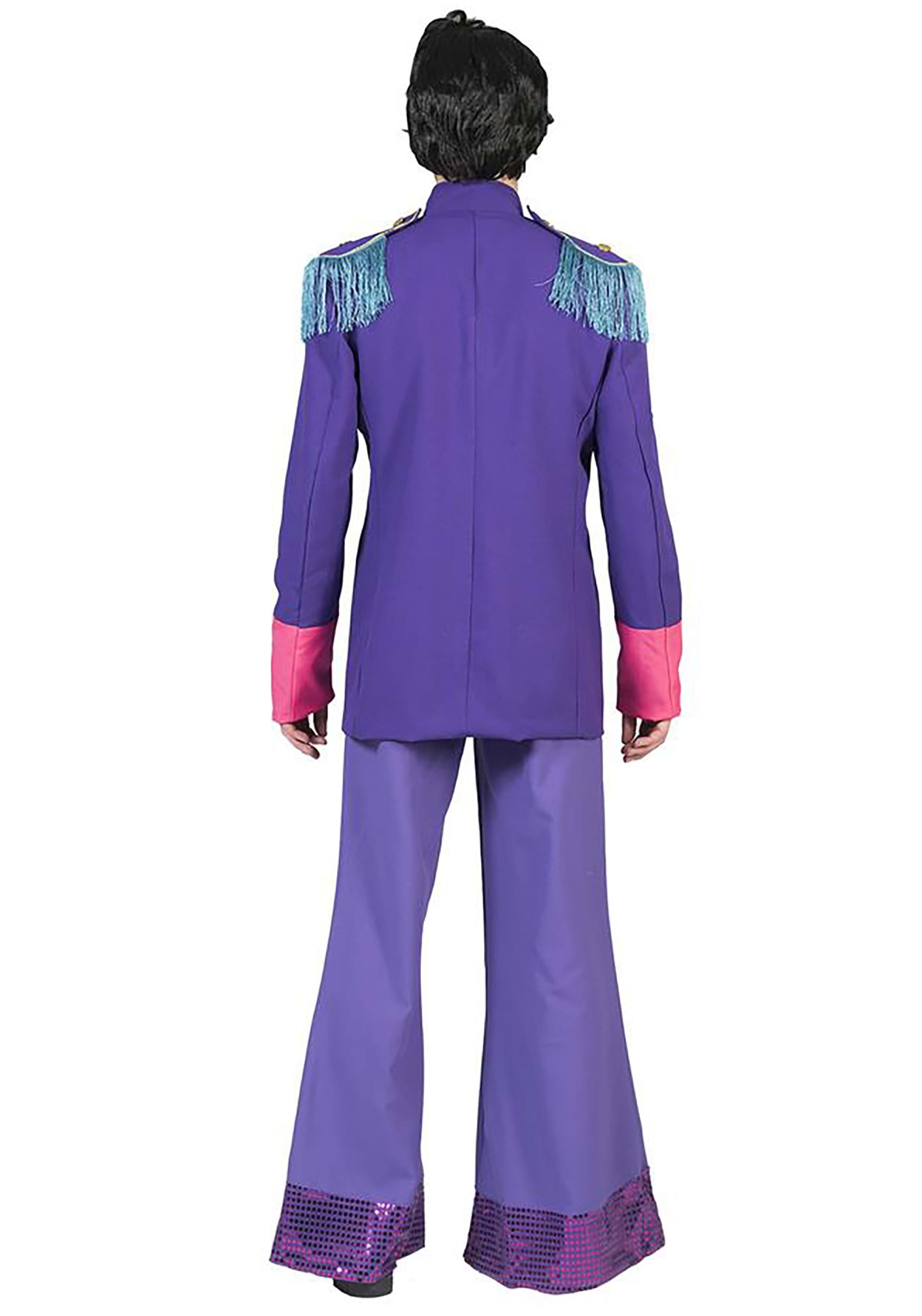 Sgt. Pepper Album Inspired Purple Jacket , Fancy Dress Costume Jackets