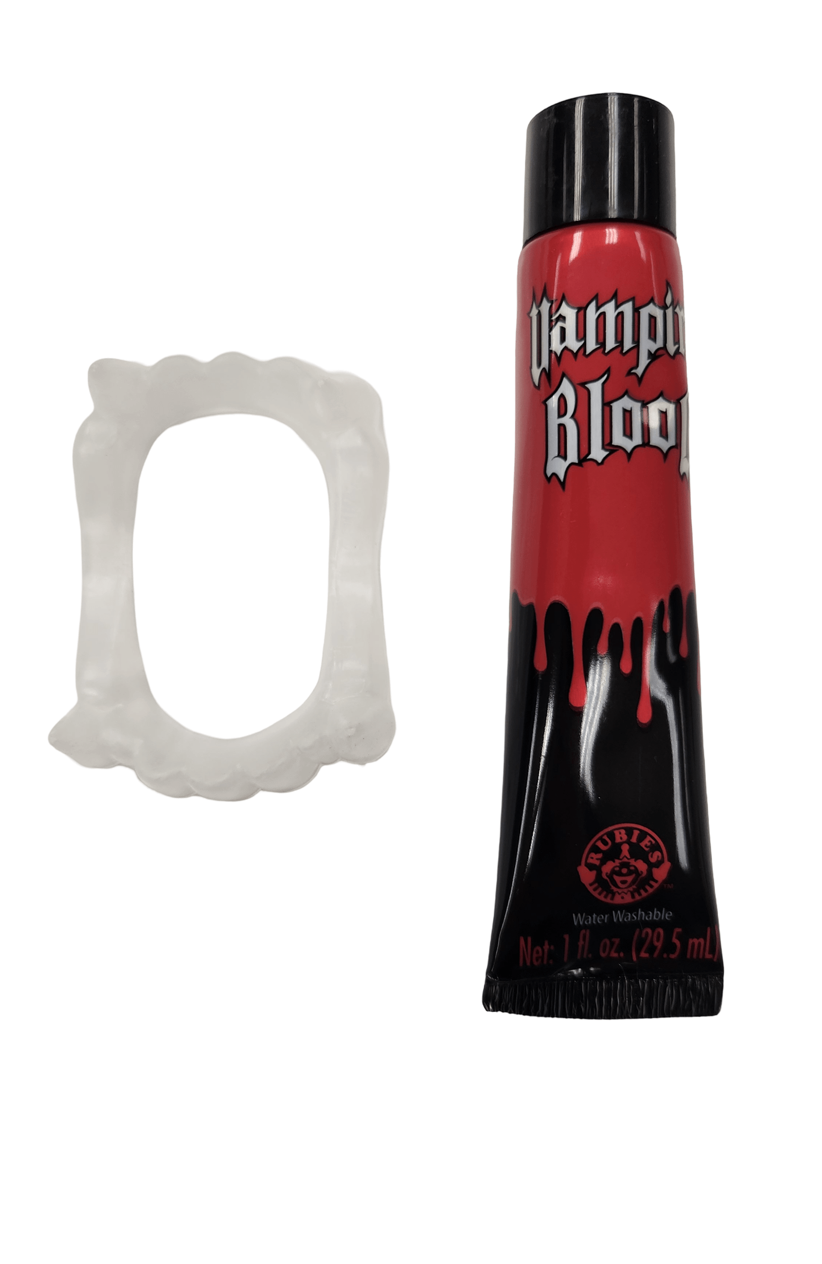 Vampire Blood & Teeth Fancy Dress Costume Accessory Kit