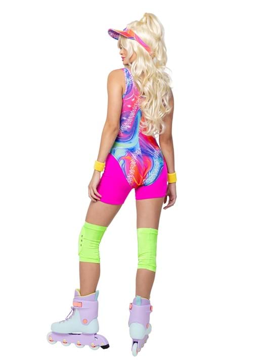 Roma 5PC Retro Rollerblade Doll Costume