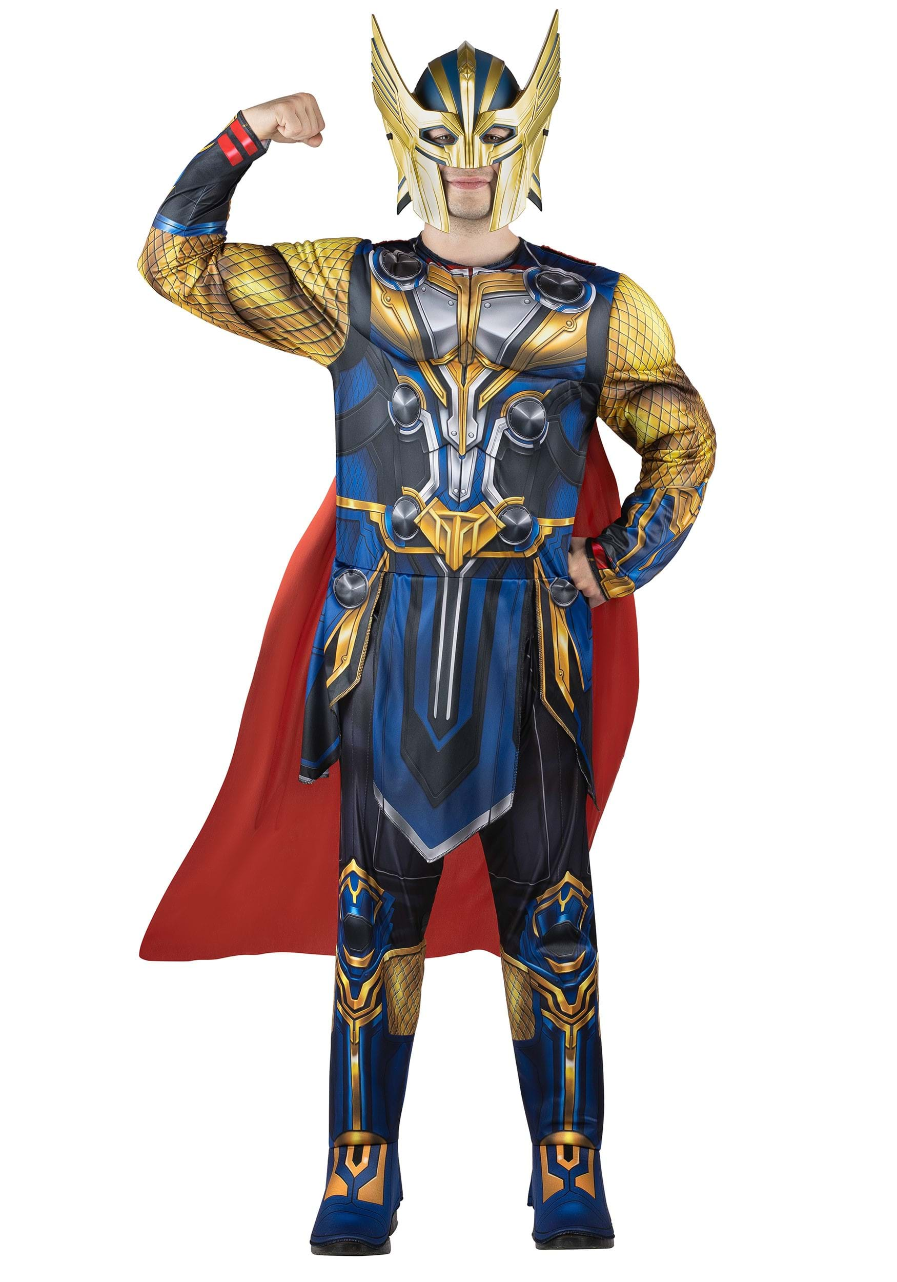 Thor: Love And Thunder Adult Thor Qualux Fancy Dress Costume , Superhero Fancy Dress Costumes