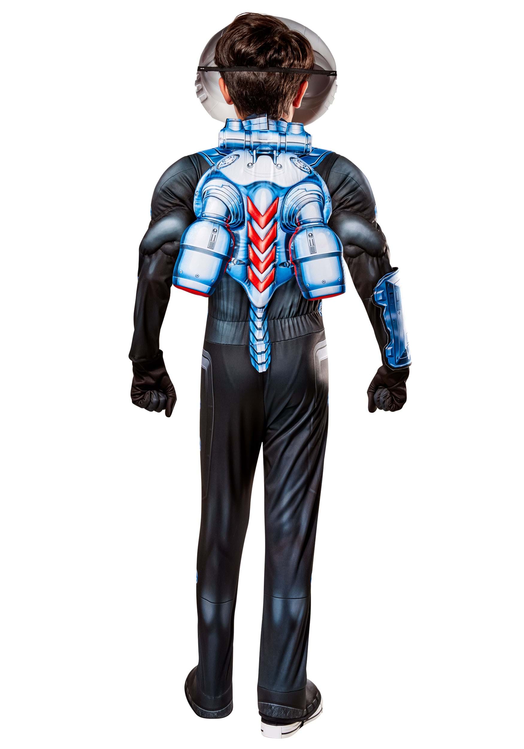 Boy's Black Manta DLX Fancy Dress Costume , Supervillain Fancy Dress Costumes