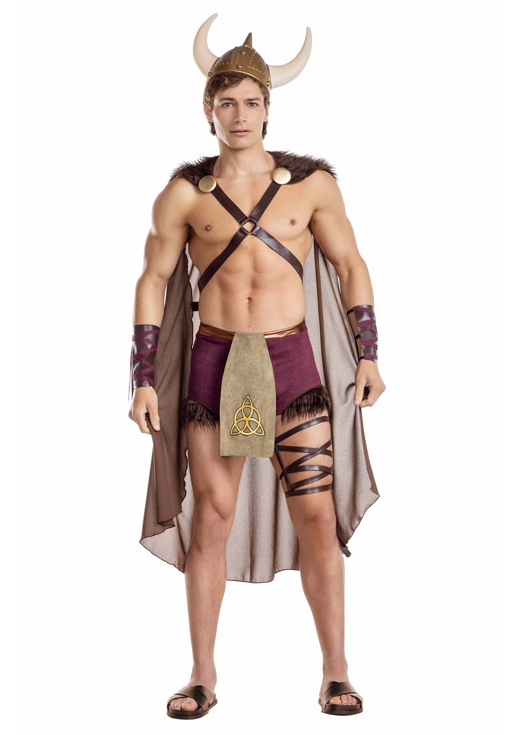 Sexy Men's Valhalla Prince Fancy Dress Costume , Sexy Warrior Fancy Dress Costumes