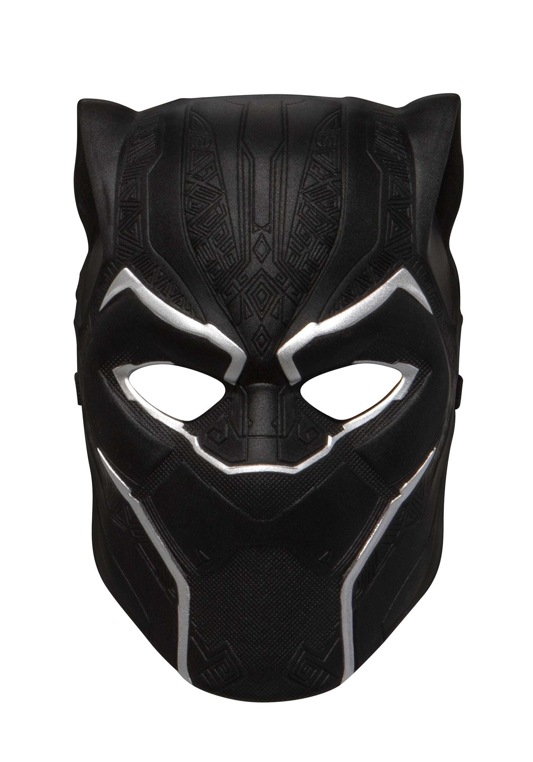 Adult Black Panther Half Mask , Marvel Superhero Masks