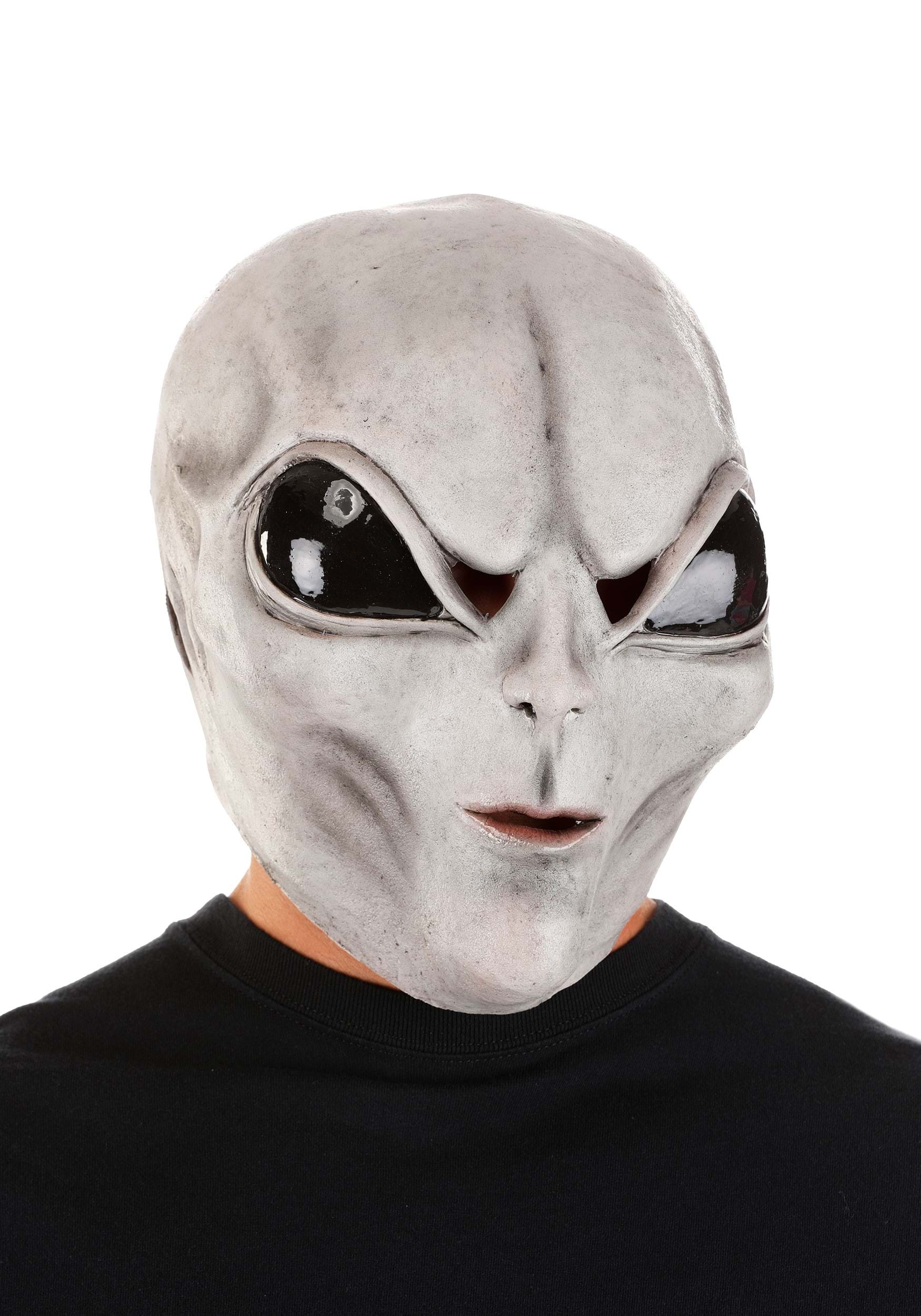 Grey Alien Fancy Dress Costume Mask , Adult Halloween Masks