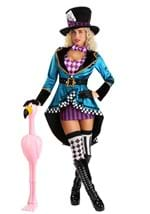 Womens Purple Panache Mad Hatter Costume