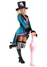 Womens Purple Panache Mad Hatter Costume Alt 1