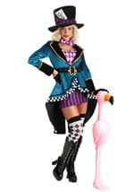 Women's Purple Panache Mad Hatter Costume Alt 2