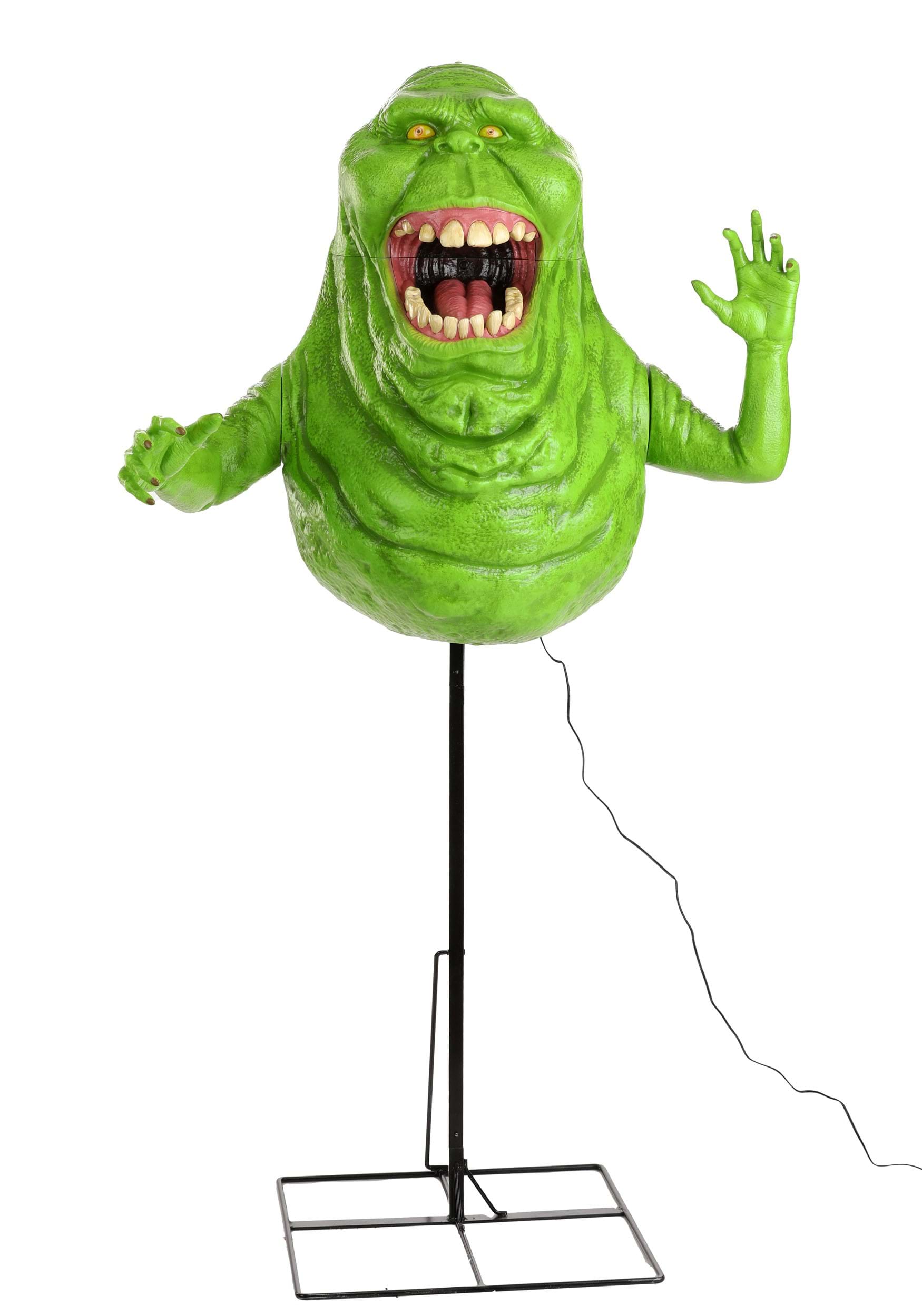 5FT Animated Ghostbusters Slimer Halloween Prop | Ghostbusters Decorations