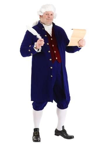 Exclusive Plus Size Mens Thomas Jefferson Costume