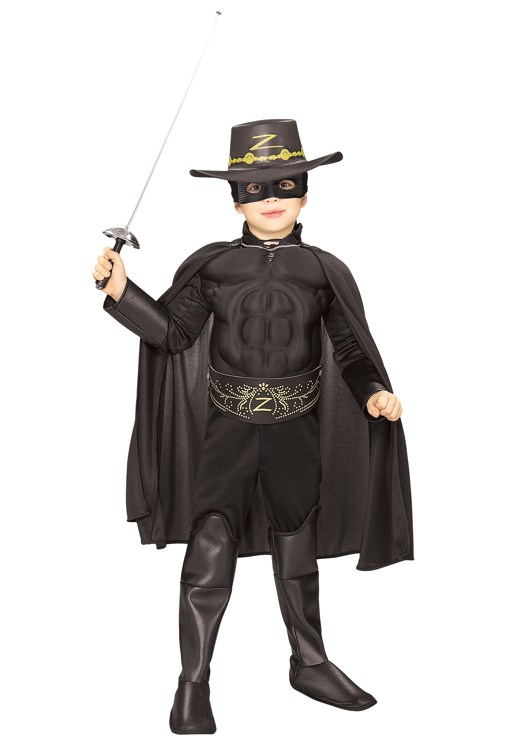 Masked Man 1/2 Mask w/Ties Zorro Superhero Black Halloween Costume Accessory 