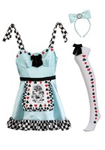 Adult Deluxe Punky Alice Costume Alt 12