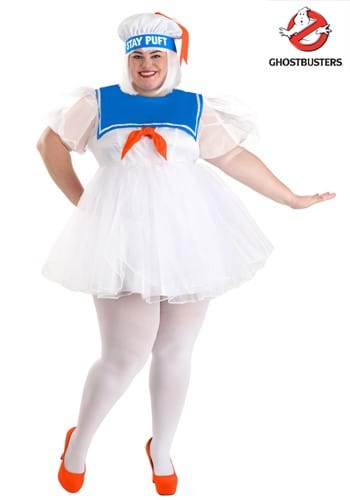 Plus Size Ghostbusters Stay Puft Costume Dress