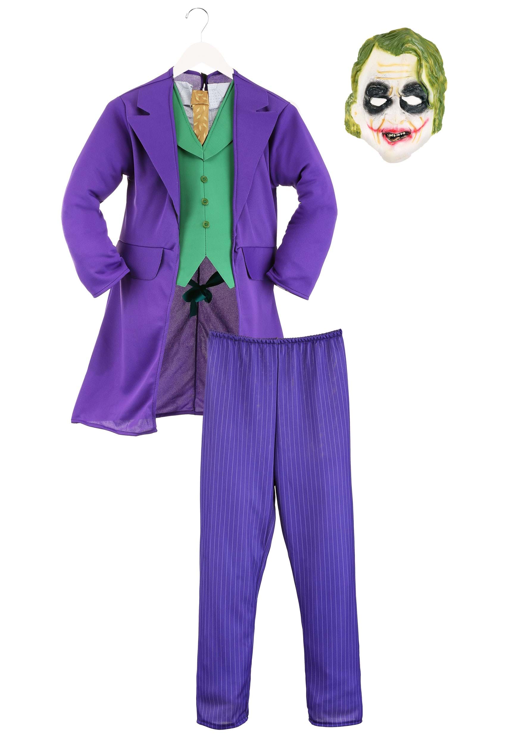 Deluxe Child Joker Costume | Joker Halloween Costume