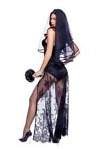 Women's Sexy Graveyard Gothic Widowed Bride Costume Alt 1