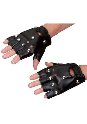 Adult Studded Biker Gloves