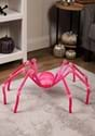 4ft Plush Neon Pink Spider Decoration