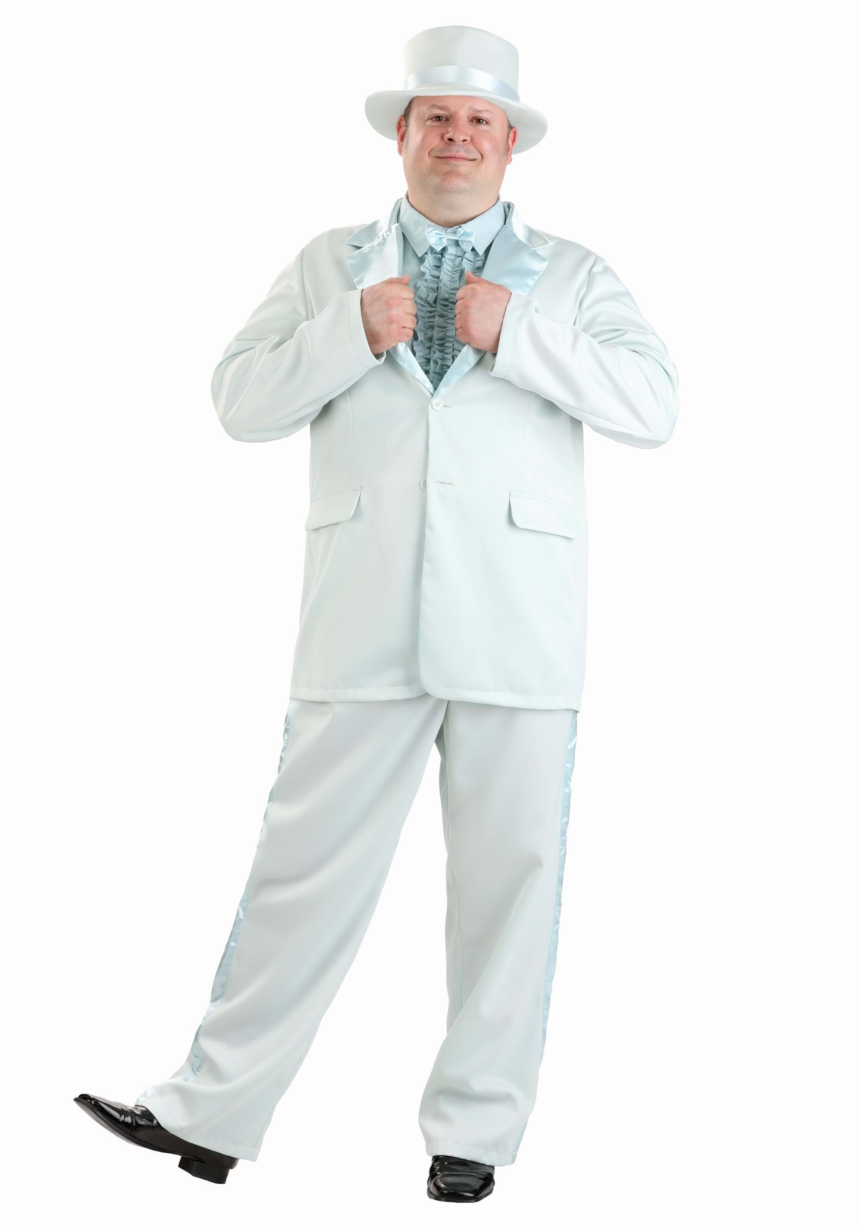 Men's Plus Size Blue Tuxedo Fancy Dress Costume , Movie Fancy Dress Costumes