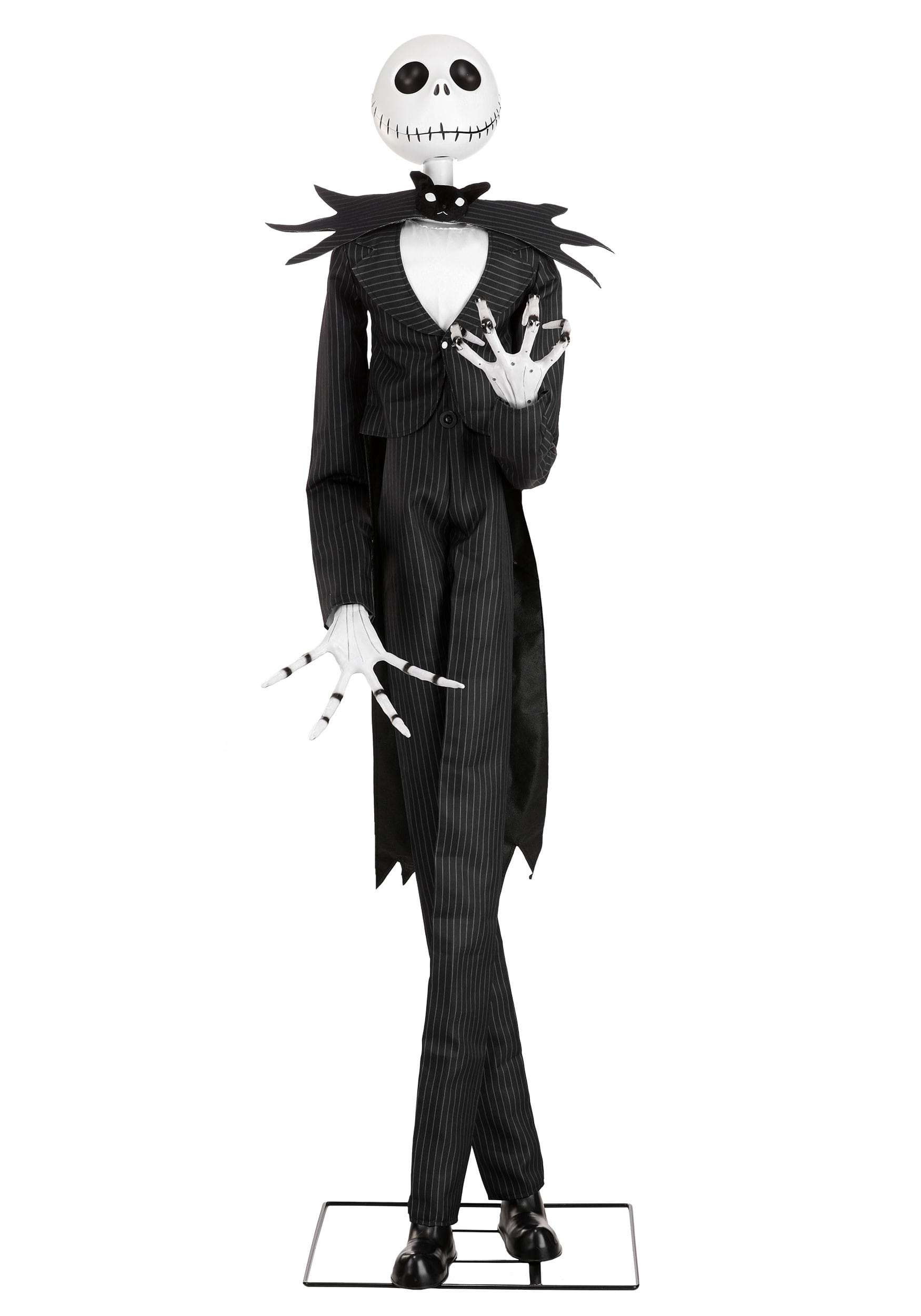 6FT Animatronic Disney Nightmare Before Christmas Jack Skellington Decoration | Disney Decorations