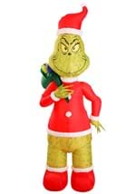 8 Foot Inflatable Grinch Santa Decoration Alt 4