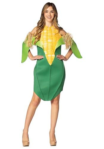 Womens Corn on the Cob Costume Dress