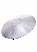 Crashed Alien Spaceship Halloween Decoration Alt 1